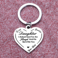 Innovative Hot Custom Promotion Gift Metal Lettres en acier inoxydable Personnalisé Key Chain